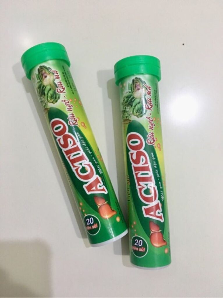 Viên sủi Actiso Ocha