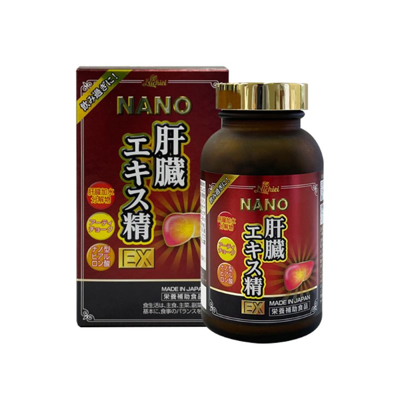 Viên Uống Giải Độc Gan Nichiei Bussan Nano Nano Liver Extract Sperm EX