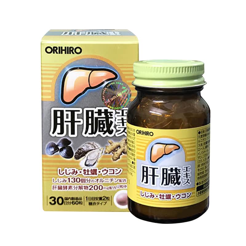 Viên Uống Giải Độc Gan Orihiro Nhật Bản