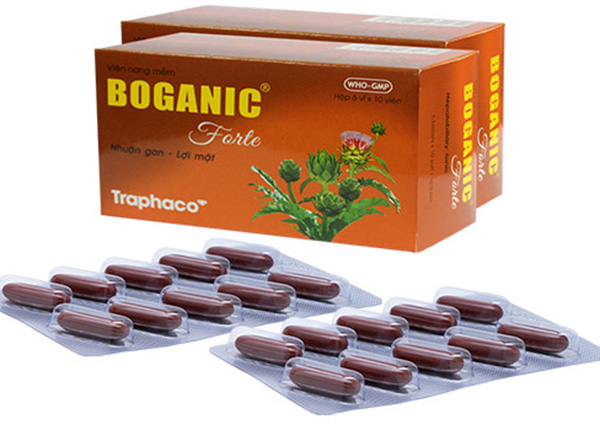 Thành phần của thuốc giải độc gan Boganic